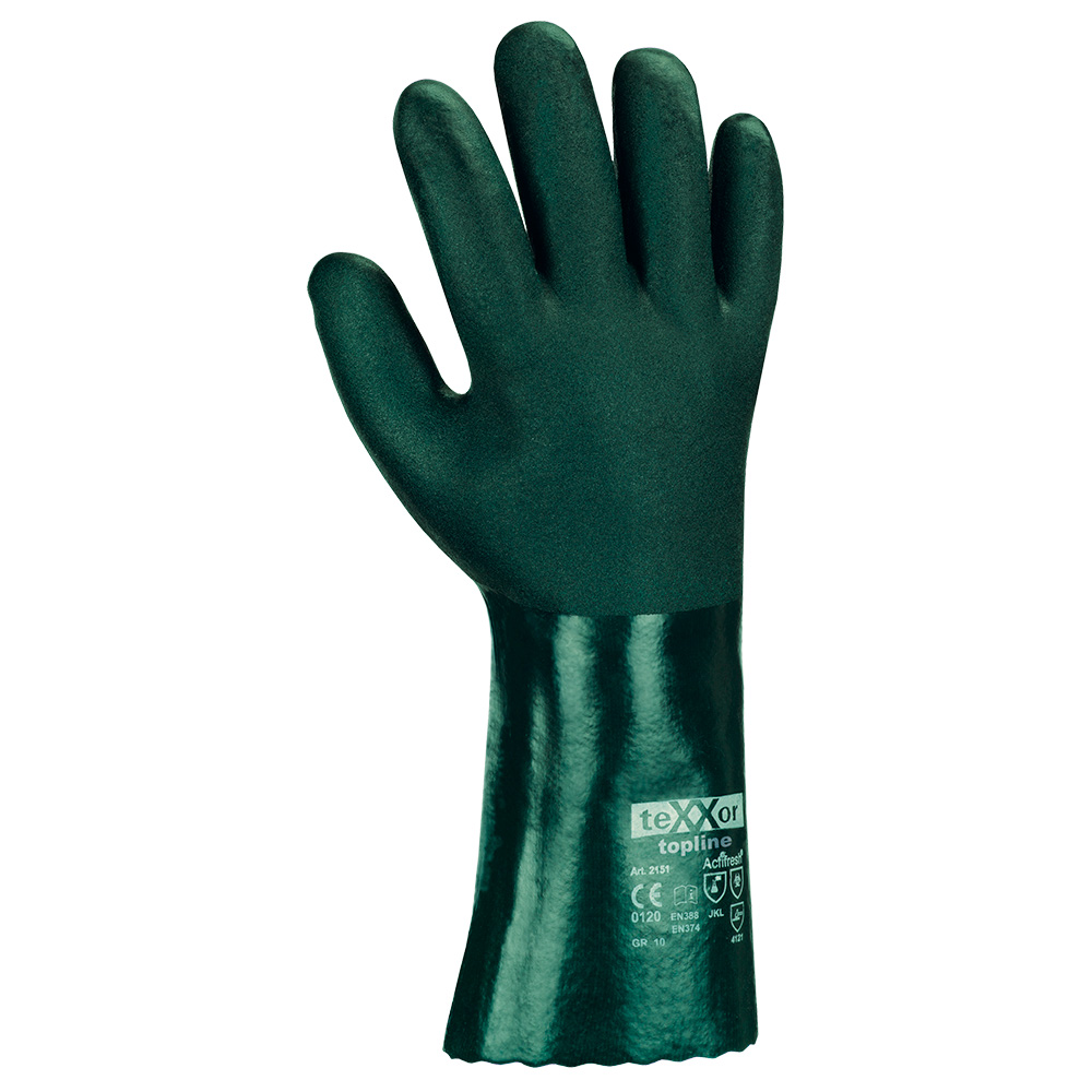 PVC-Chemikalienschutzhandschuh von teXXor