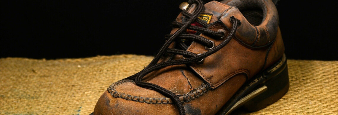 Lederschuh