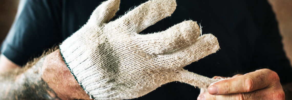 Arbeitshandschuhe gestrickt
