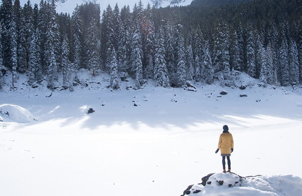 warm halten im Winter