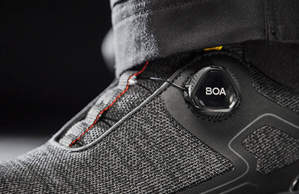 BOA® Fit Verschluss bei Sicherheitsschuhen