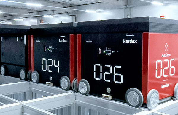 Autostore Logistiksystem von Arbeitsschutz-Express