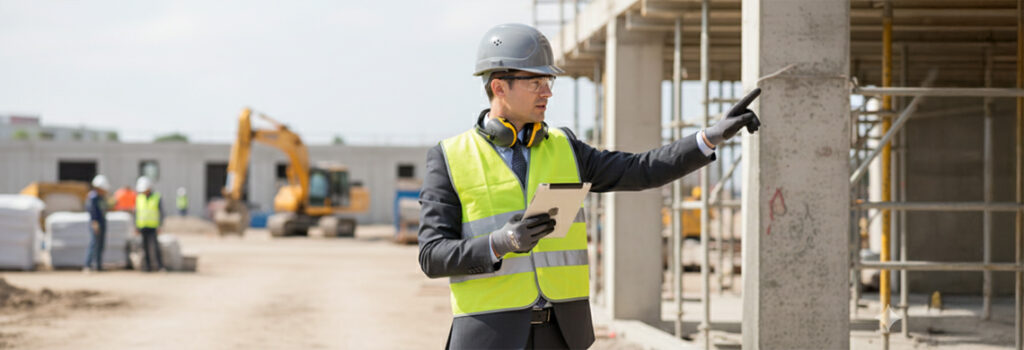 Die Warnweste: Standard bei der PSA für Office und Baustelle